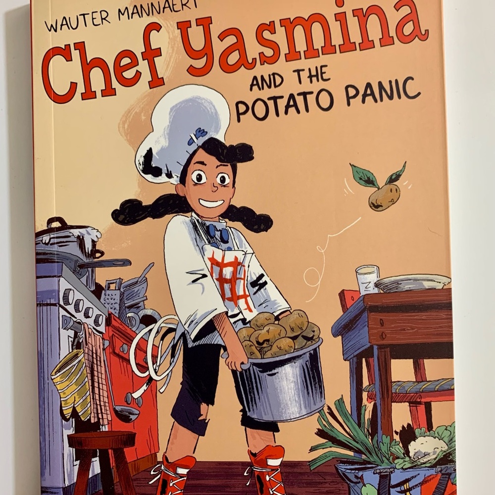 “Chef Yasmina and the Potato Panic” paperback book